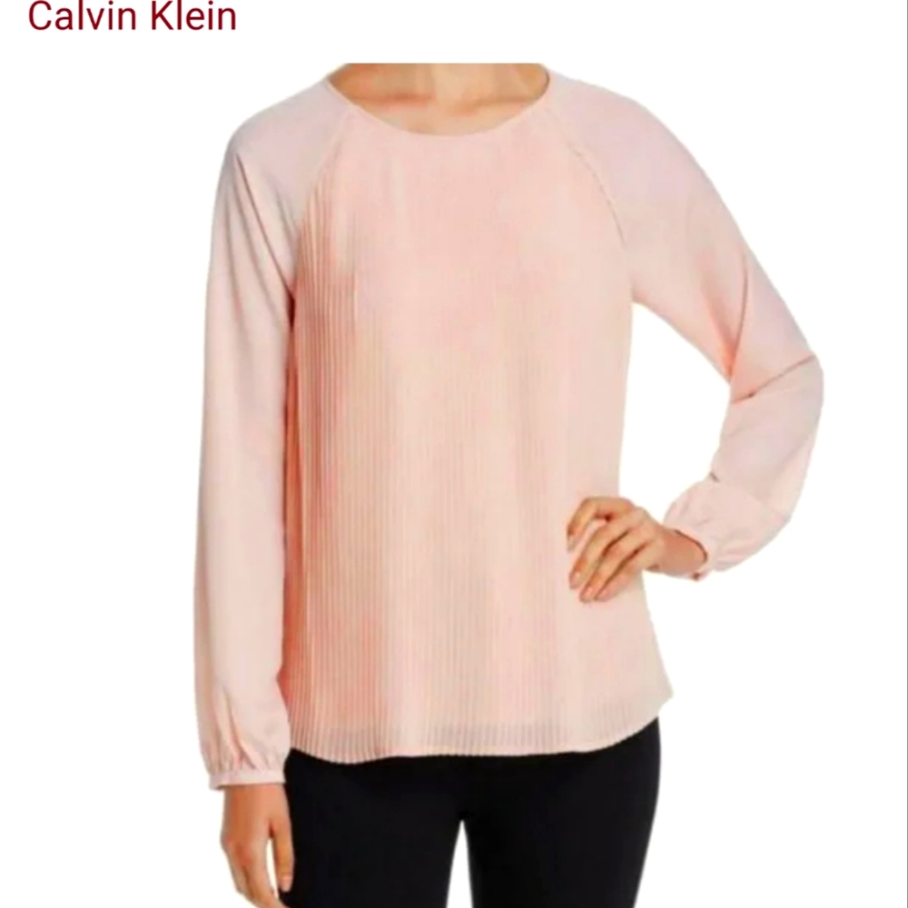 NWT Calvin Klein Long Sleeve Women's Blouse